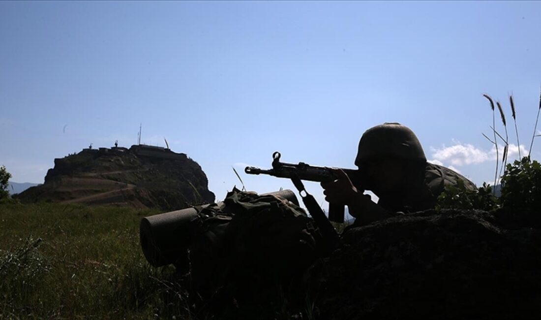 Suriye'nin kuzeyindeki Halep ilinin Tel Rıfat ilçesinde işgalini sürdüren terör
