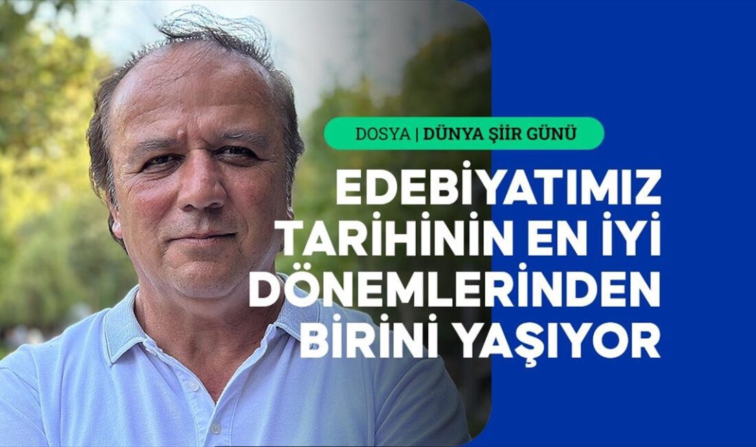 Şair Ali Emre, Türkiye'deki güncel şiir ortamına ilişkin, "Bugün 120