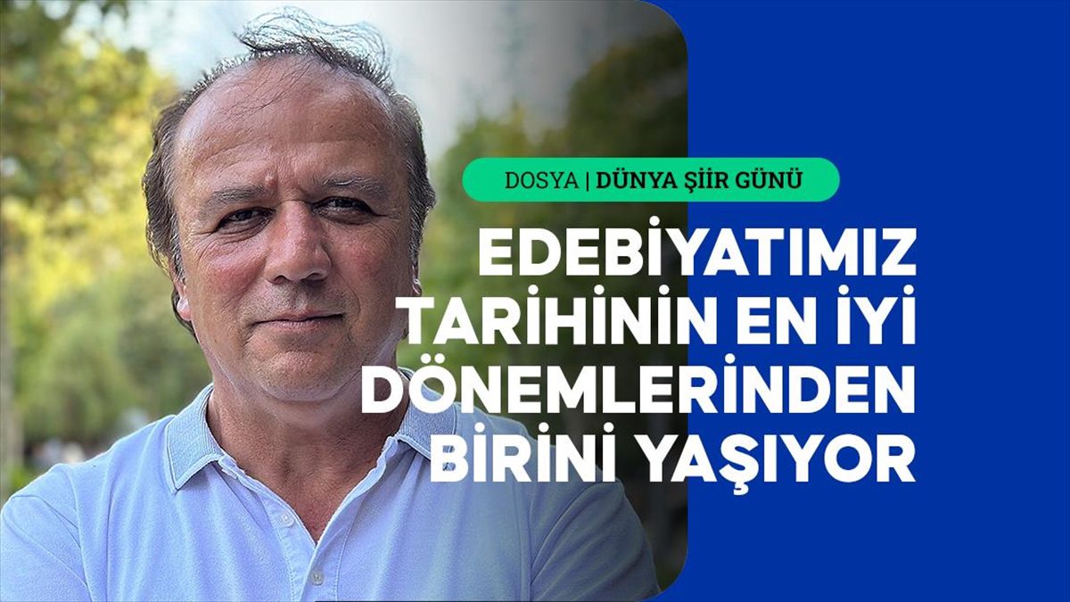 Şair Ali Emre, Türkiye'deki güncel şiir ortamına ilişkin, "Bugün 120