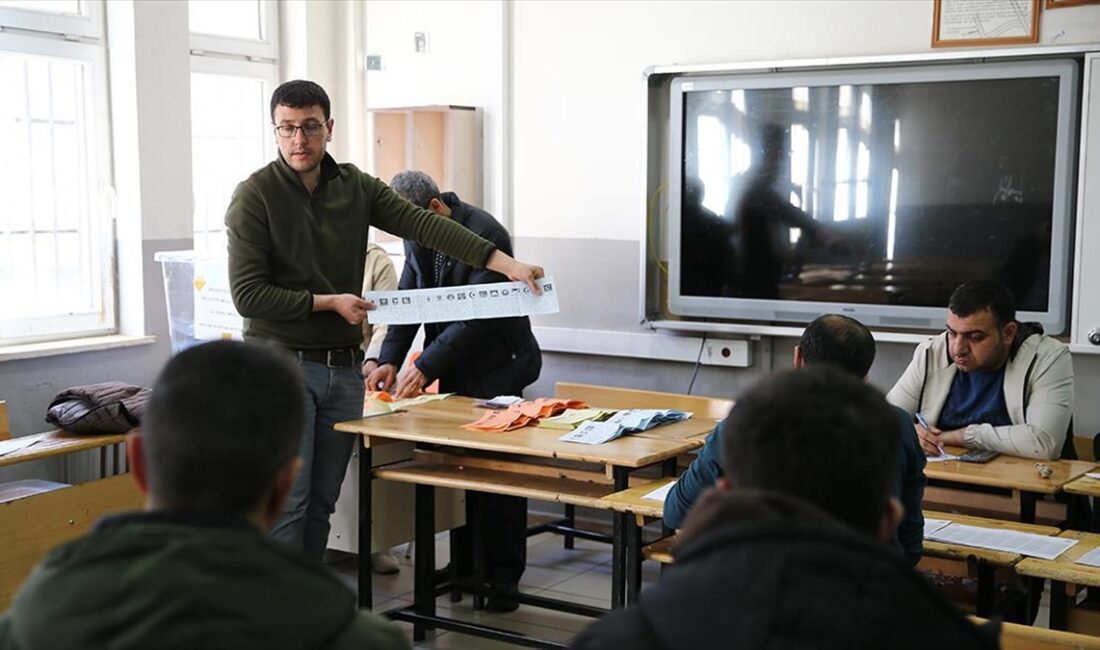 Mahalli İdareler Genel Seçimleri için oy verme işlemi, Türkiye genelinde