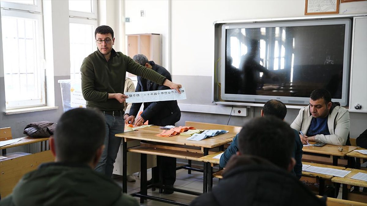 Mahalli İdareler Genel Seçimleri için oy verme işlemi, Türkiye genelinde