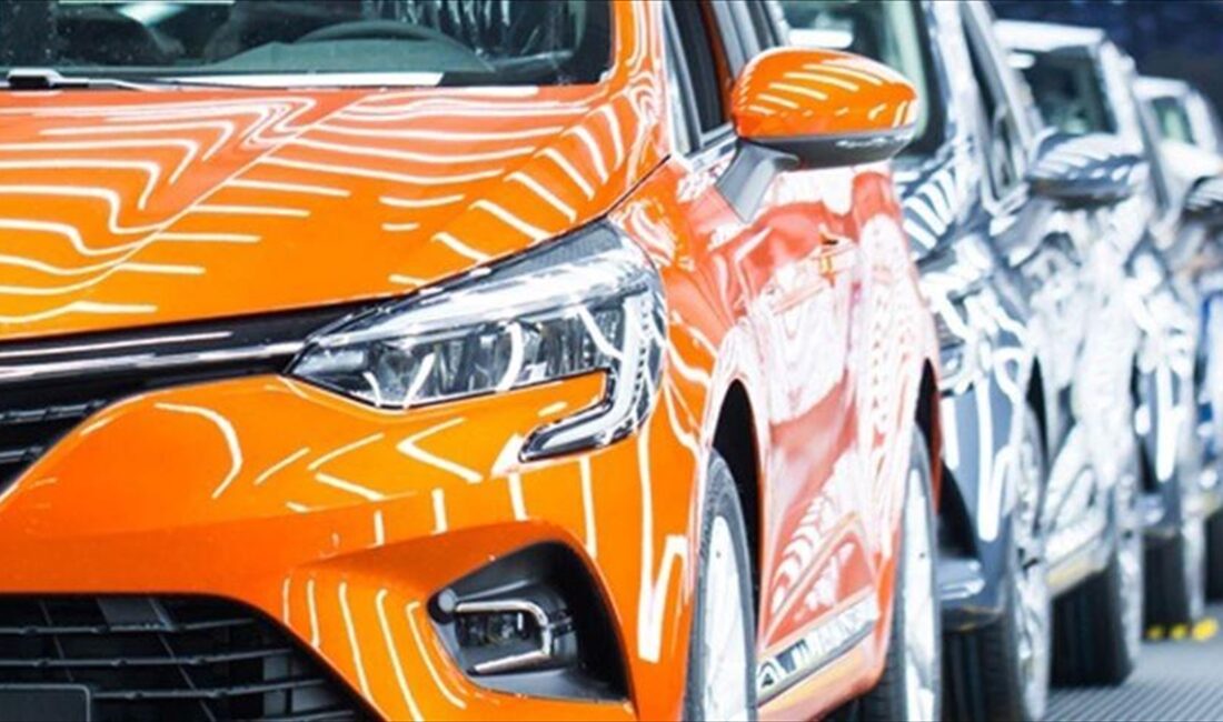 Otomotiv endüstrisi, geçen ay 3,1 milyar dolarla en fazla ihracat