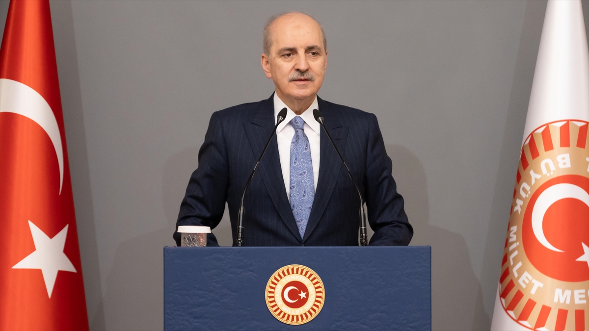 Türkiye Büyük Millet Meclisi (TBMM) Başkanı Numan Kurtulmuş, "Bu kadar
