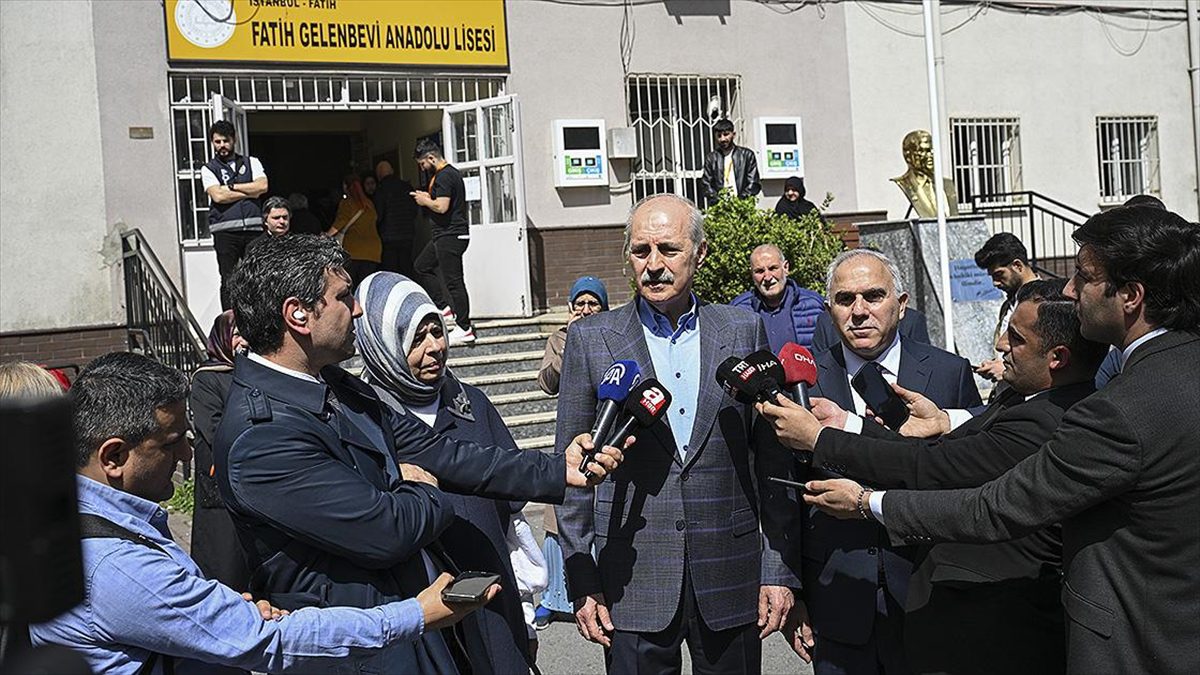 TBMM Başkanı Kurtulmuş, "Türkiye bu seçimi de geride bıraktıktan sonra