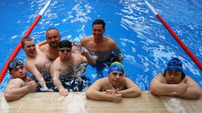 Tekirdağ Gençlik ve Spor Müdürlüğünce düzenlenen yüzme kursları sayesinde down