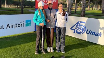 ANTALYA (AA) – Türkiye Golf Federasyonu (TGF) tarafından Antalya'da düzenlenen