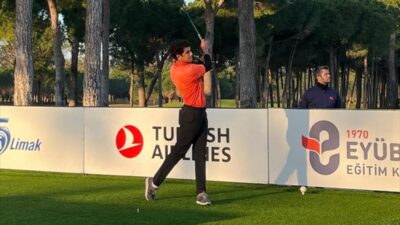 ANTALYA (AA) – Türkiye Golf Federasyonu (TGF) tarafından Antalya'da düzenlenen