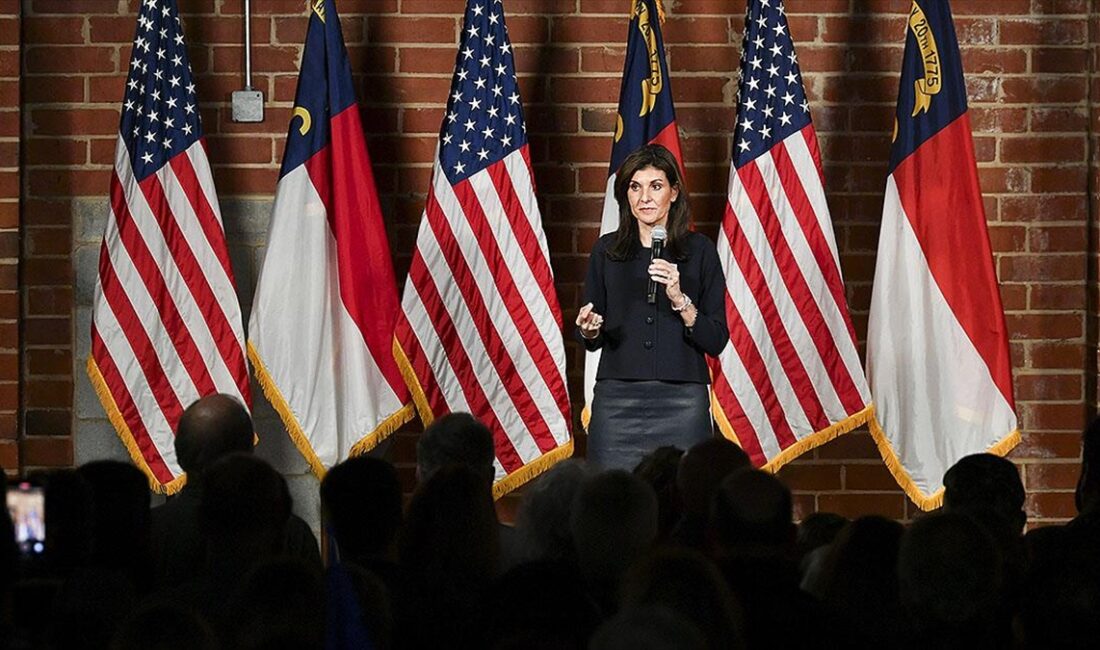 ABD 2024 başkanlık yarışında, Cumhuriyetçi aday adayı Nikki Haley ön