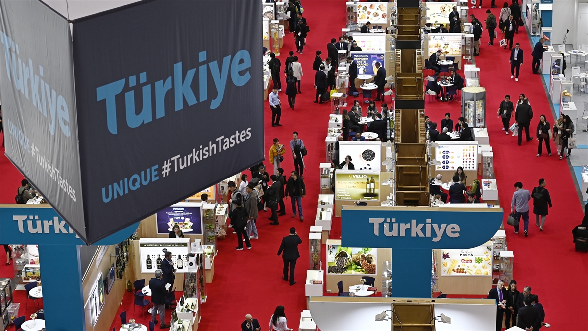 Türk lezzetleri, Japonya'nın başkenti Tokyo'da düzenlenen "Foodex Japan" fuarında özel
