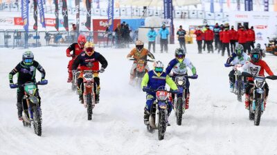 Türkiye Motosiklet Federasyonu (TMF) tarafından Erciyes'te düzenlenen Erciyes Cup, final