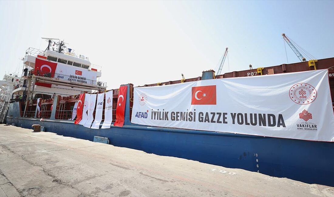 Gazze'ye ulaştırılması için Afet ve Acil Durum Yönetimi Başkanlığı (AFAD)