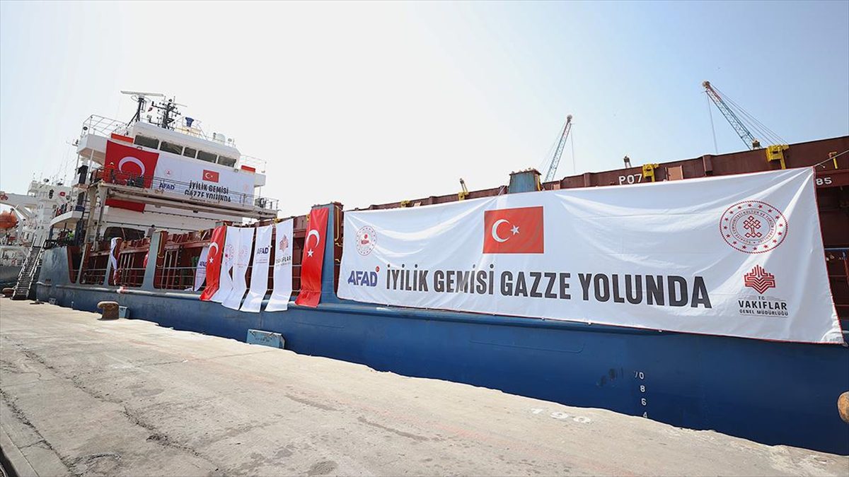 Gazze'ye ulaştırılması için Afet ve Acil Durum Yönetimi Başkanlığı (AFAD)