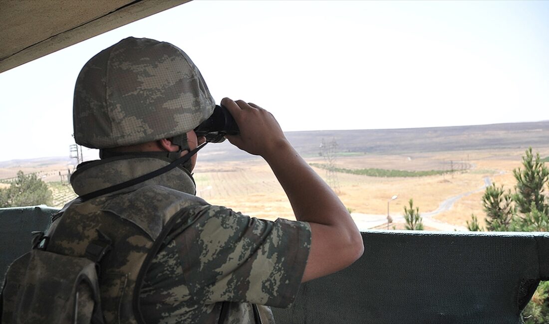 Şanlıurfa'da, Suriye sınırından yurda girmeye çalışan terör örgütü PKK/PYD mensubu