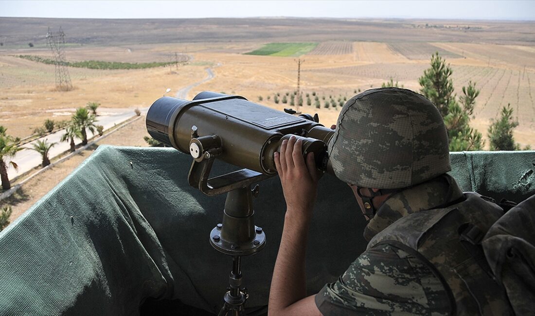Şanlıurfa'nın Suriye sınırından yurda girmeye çalışan terör örgütü PKK/PYD mensubu