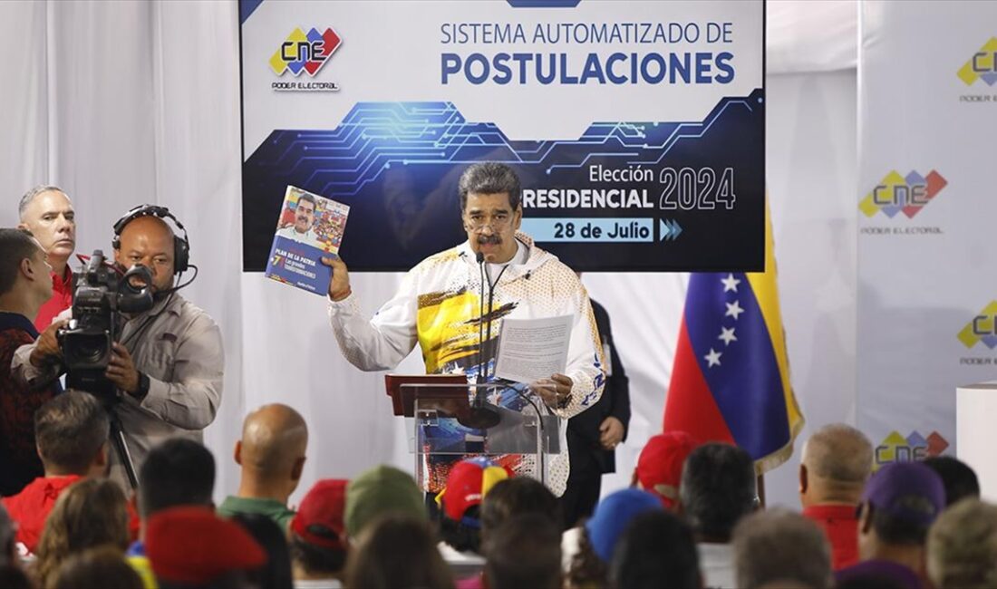 BOGOTA (AA) – Maduro, partililerin yoğun desteği altında Ulusal Seçim