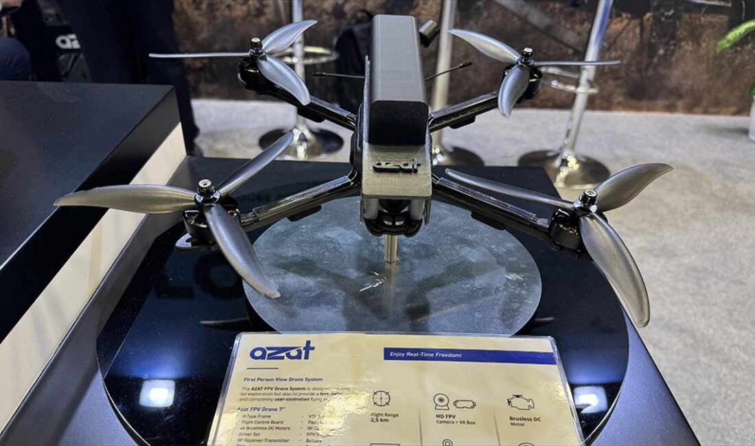 Robit Teknoloji tarafından geliştirilen ve pilotun dronu gözünün önünde hissetmesine