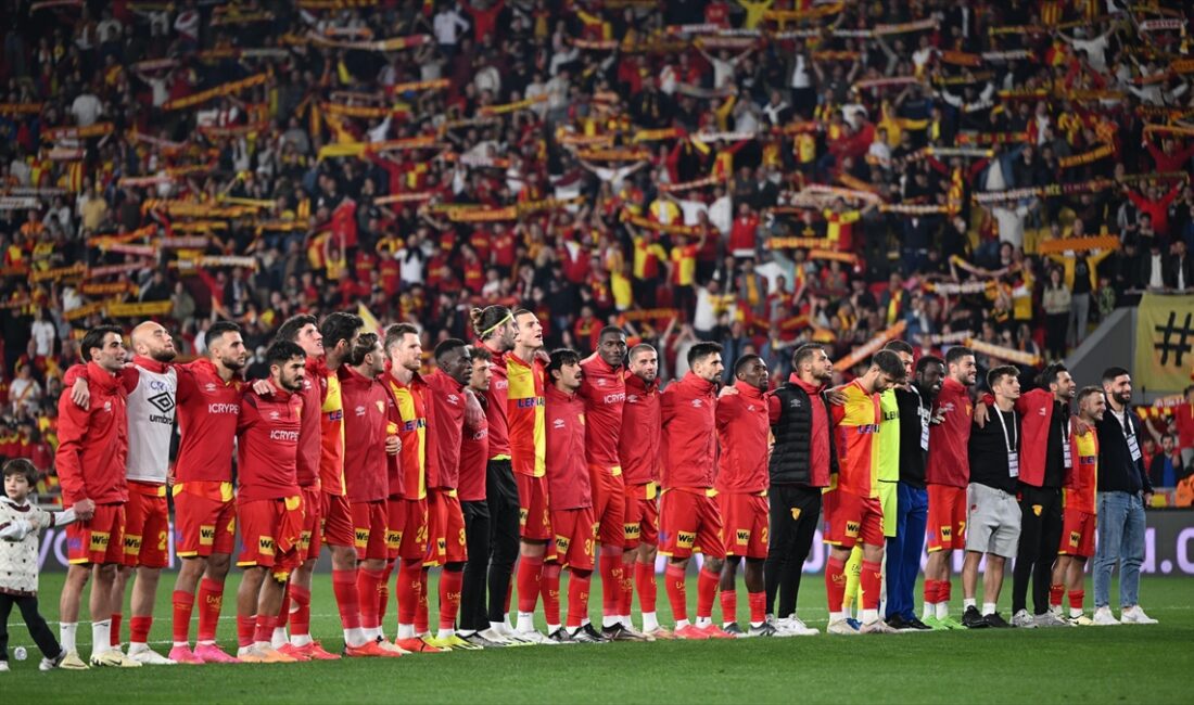 Trendyol 1. Lig'de son 3 haftaya ikinci sırada giren Göztepe,