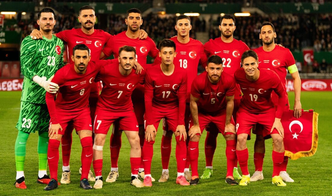 FIFA dünya sıralamasında 5 basamak gerileyen A Milli Futbol Takımı,