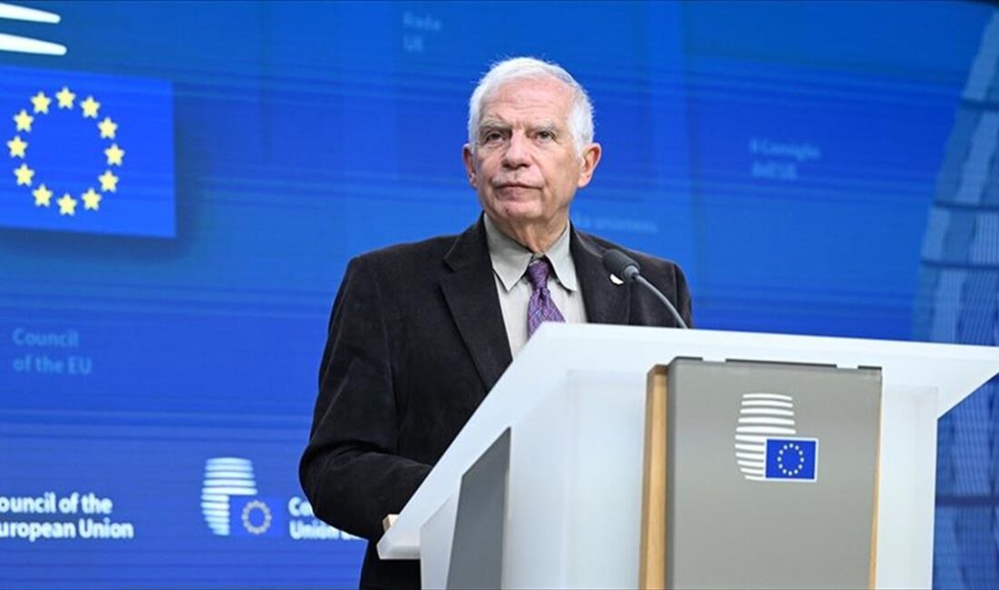 BRÜKSEL (AA) – Borrell, Yeni Ekonomi Forumu etkinliğinin açılışında yaptığı