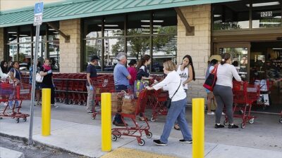 ABD'de Tüketici Fiyat Endeksi (TÜFE), martta aylık bazda yüzde 0,4,