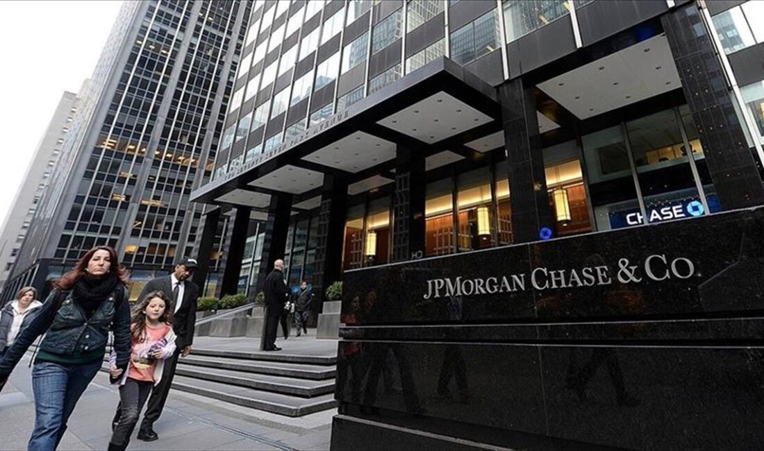 ABD'nin büyük bankalarından JPMorgan Chase'in net karı yılın ilk çeyreğinde