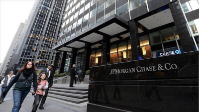 ABD'nin büyük bankalarından JPMorgan Chase'in net karı yılın ilk çeyreğinde