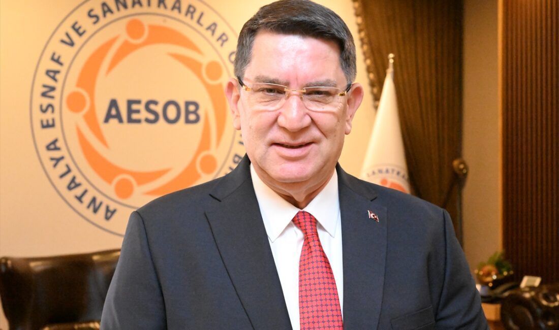ANTALYA (AA) – Antalya Esnaf ve Sanatkarlar Odaları Birliği (EASOB)