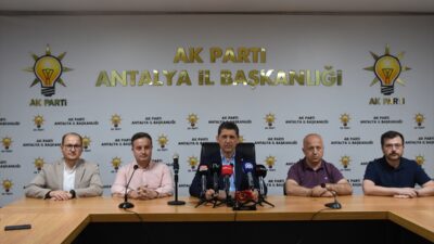 ANTALYA (AA) – AK Parti Antalya İl Başkanı Ali Çetin,