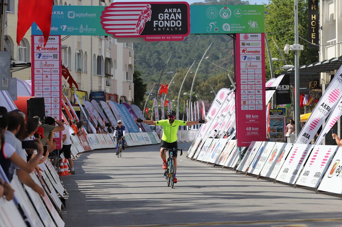 AKRA Gran Fondo Antalya'da madalyalar sahiplerini buldu