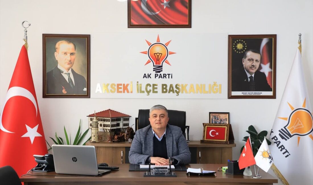 ANTALYA (AA) – AK Parti Akseki İlçe Başkanlığı, 38 sandıktaki