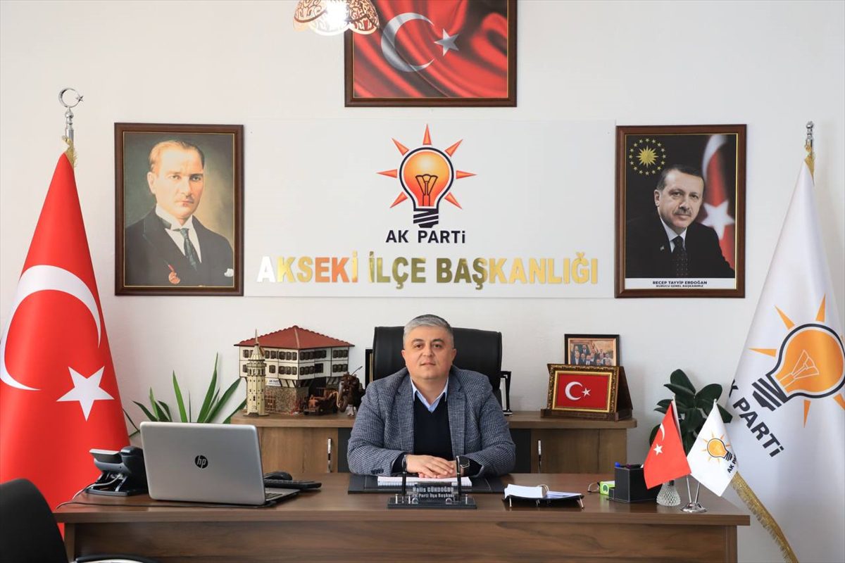ANTALYA (AA) – AK Parti Akseki İlçe Başkanlığı, 38 sandıktaki