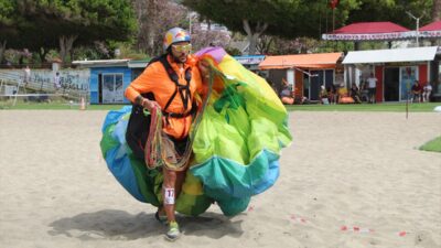 ANTALYA (AA) – Antalya'nın Alanya ilçesinde Dünya Yamaç Paraşütü Hedef