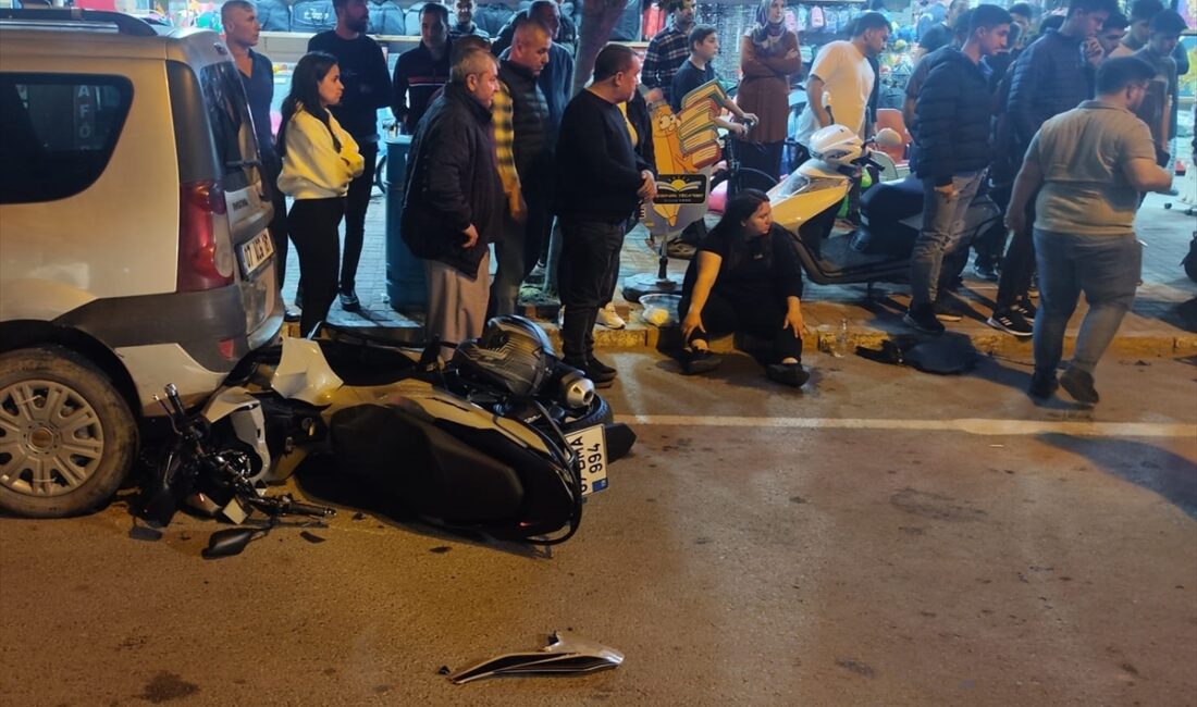 ANTALYA (AA) – Antalya'nın Alanya ilçesinde, motosikletin 2 yayaya çarpması