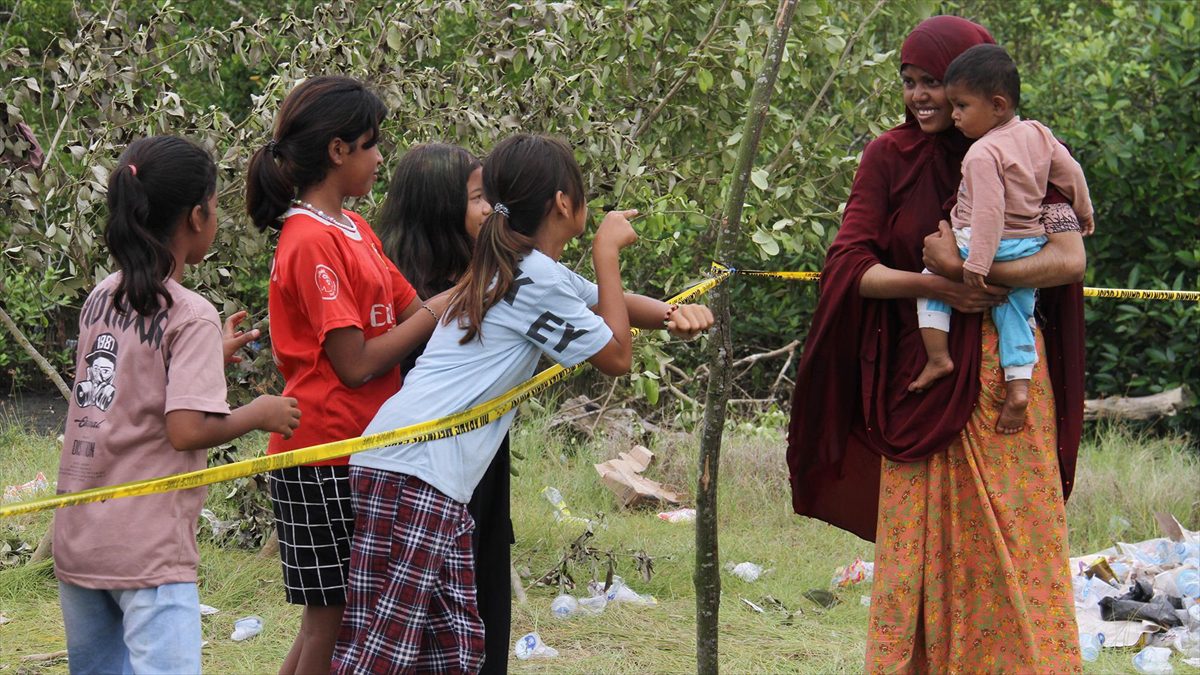 ANKARA (AA) – Bangladeş’in Cox’s Bazar şehrindeki bir mülteci kampında