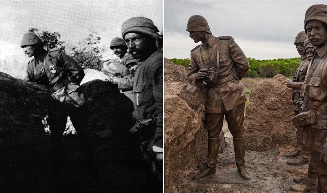 Türkiye Cumhuriyeti'nin Kurucusu Büyük Önder Gazi Mustafa Kemal Atatürk'ün Çanakkale