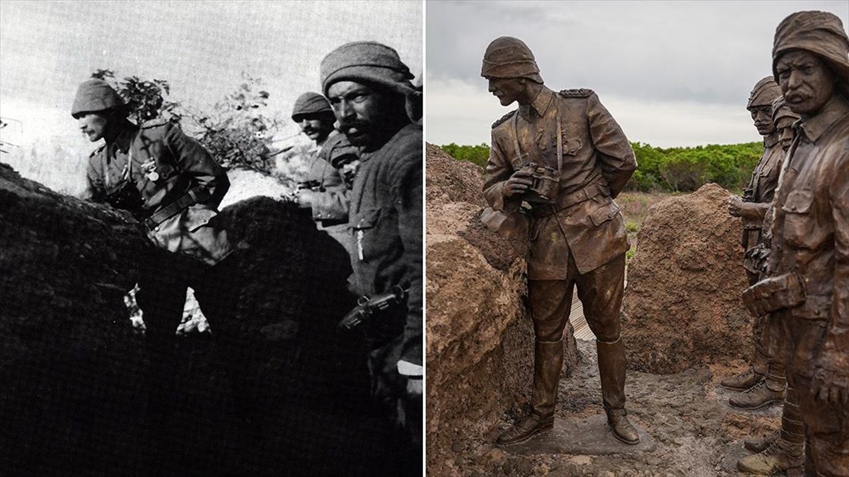 Türkiye Cumhuriyeti'nin Kurucusu Büyük Önder Gazi Mustafa Kemal Atatürk'ün Çanakkale