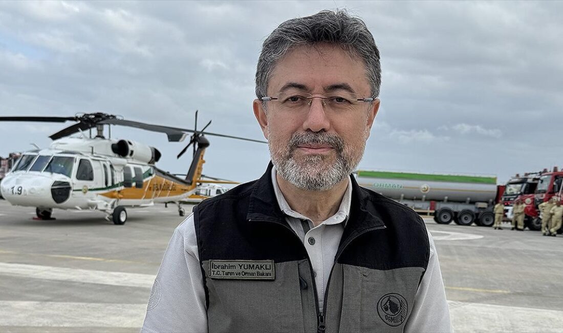 Tarım ve Orman Bakanı Yumaklı, akıllı gözetleme kuleleri ve yangın