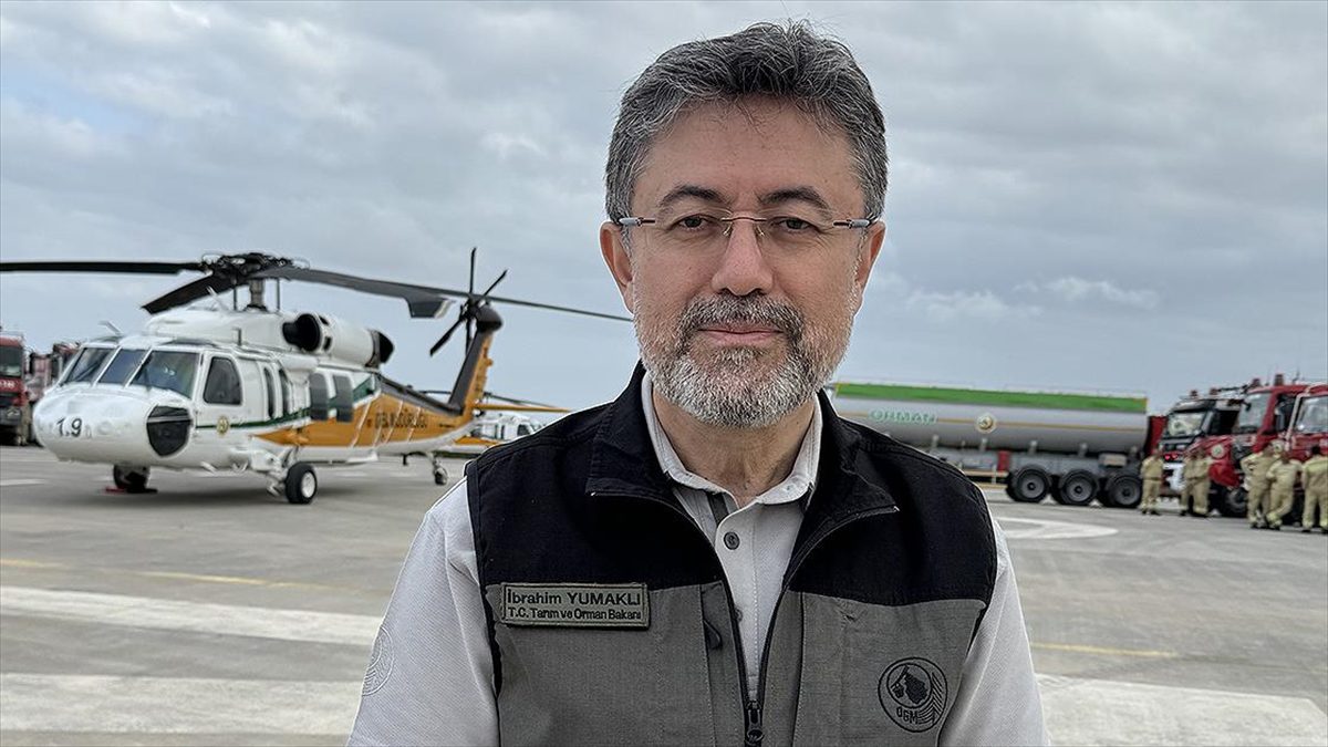 Tarım ve Orman Bakanı Yumaklı, akıllı gözetleme kuleleri ve yangın