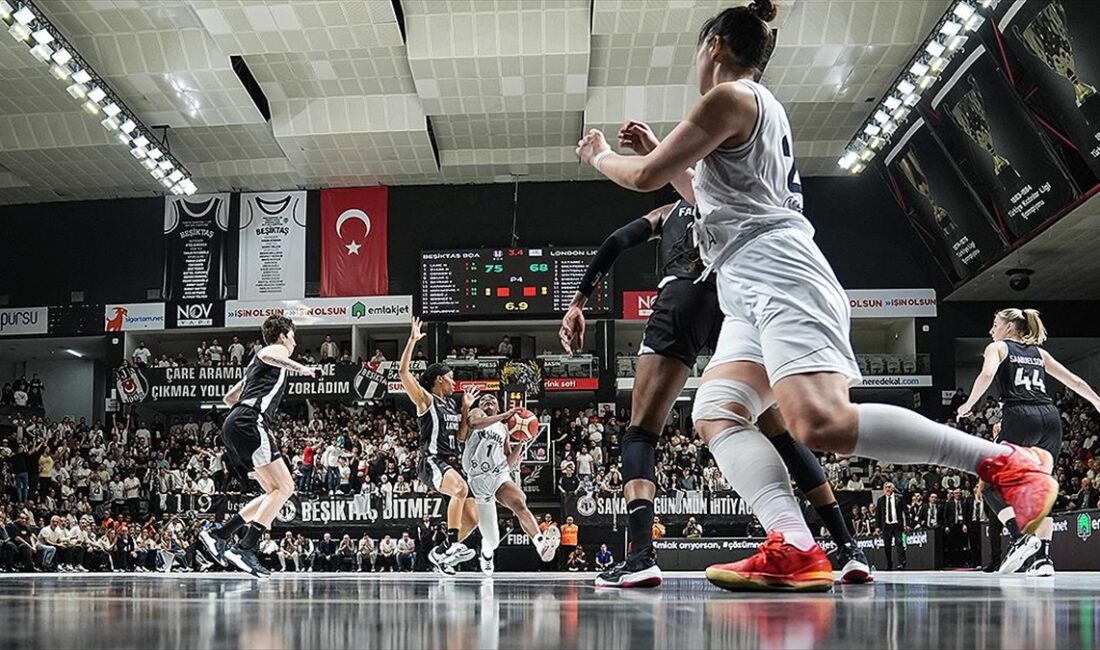 Finalin ilk maçını 75-68 kazanan Beşiktaş'ın, galibiyet ve 7 sayının