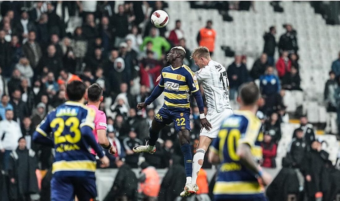Trendyol Süper Lig'in 33. hafta mücadelesinde Beşiktaş sahasında MKE Ankaragücü'nü