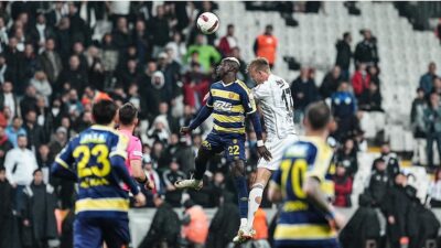 Trendyol Süper Lig'in 33. hafta mücadelesinde Beşiktaş sahasında MKE Ankaragücü'nü