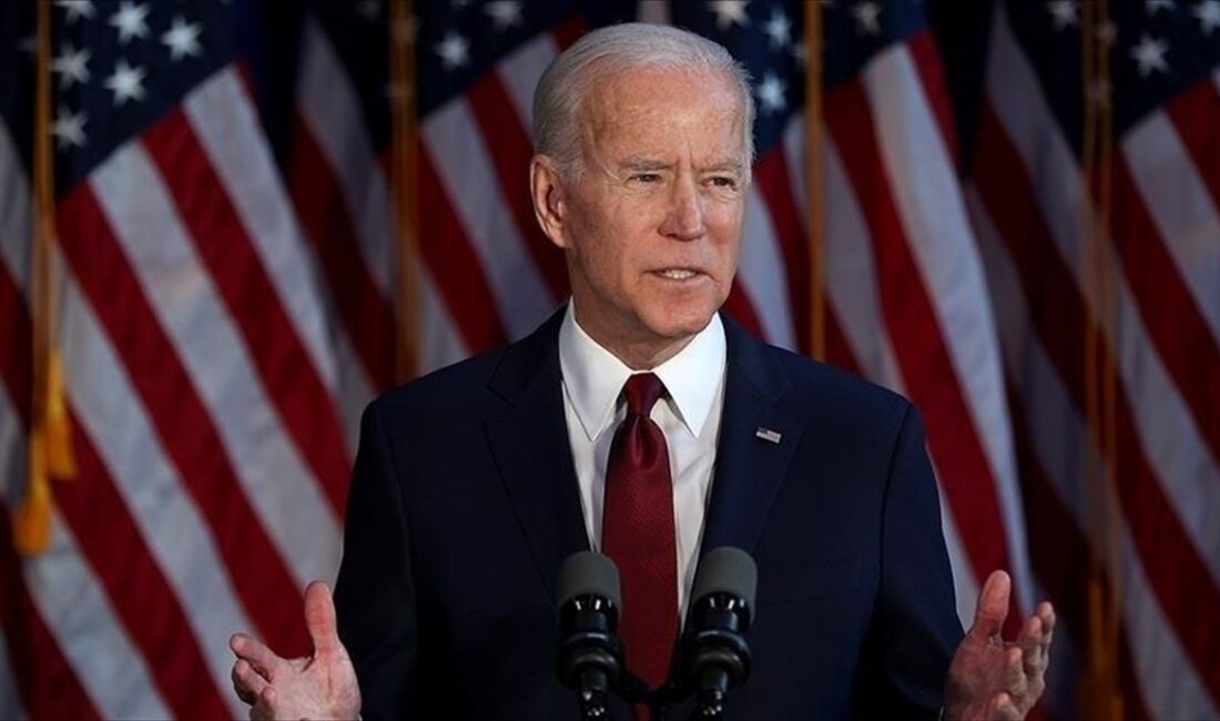 WASHINGTON (AA) – ABD Başkanı Biden, Beyaz Saray’daki Durum Odası’nda