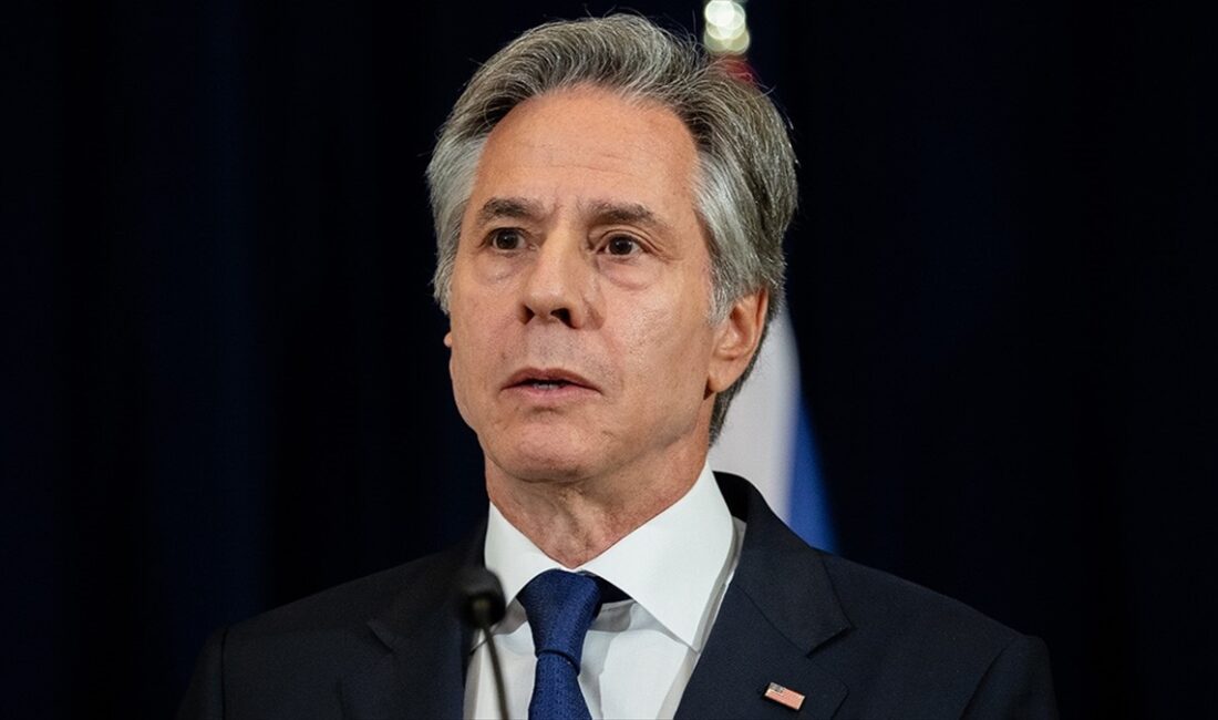 ABD Dışişleri Bakanı Antony Blinken, Dışişleri Bakanı Hakan Fidan'ın yanı