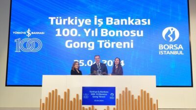 İş Bankası Genel Müdürü Hakan Aran, "İşleme açılan '100. Yıl