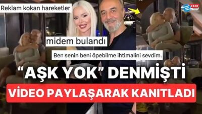 Cansu Taşkın, sevgilisi Yılmaz Erdoğan ile çektiği aşk videosonu paylaştı.