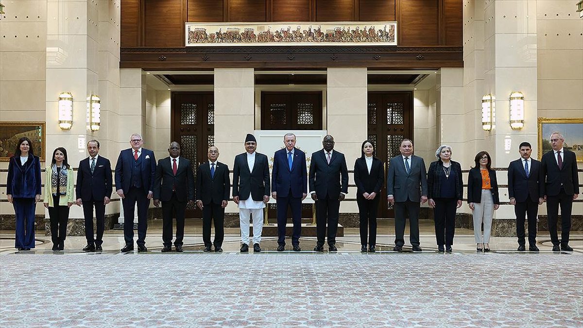 Cumhurbaşkanı Recep Tayyip Erdoğan, Honduras, Namibya, İzlanda, Mozambik, Mauritius, Nepal