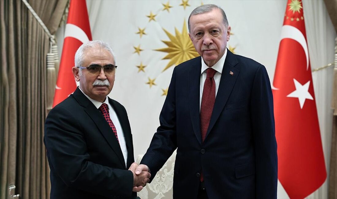Cumhurbaşkanı Recep Tayyip Erdoğan, Anayasa Mahkemesi Başkanlığına seçilen Kadir Özkaya'yı