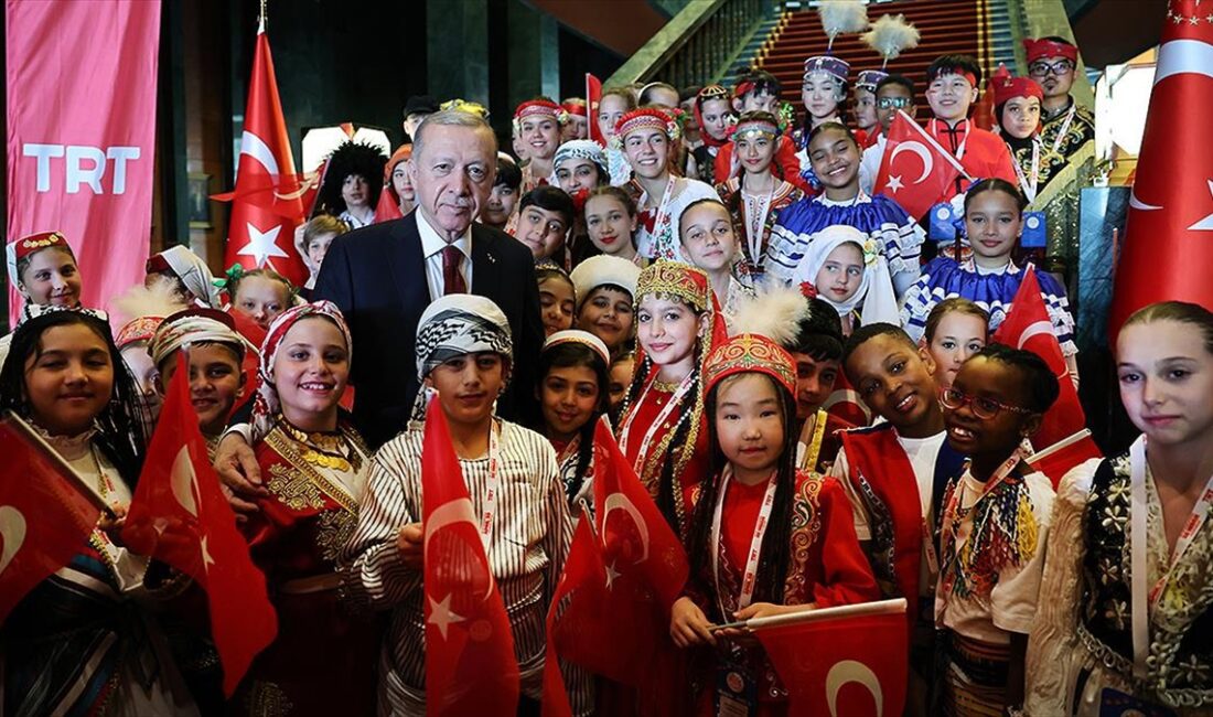 Cumhurbaşkanı Recep Tayyip Erdoğan, "TBMM'nin açılışının 104'üncü yıl dönümünü ve