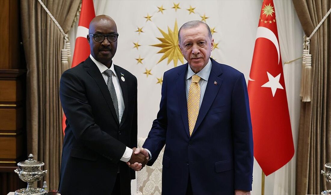 Cumhurbaşkanı Recep Tayyip Erdoğan, Ruanda Büyükelçisi Charles Kayonga ve Nikaragua