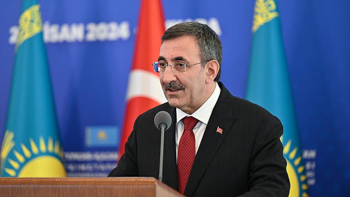 Cumhurbaşkanı Yardımcısı Cevdet Yılmaz, Kazakistan ile madencilik ve elektrik alanında